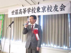 日本農業賞を受賞した世羅幸水農園　　光元信能専務理事
